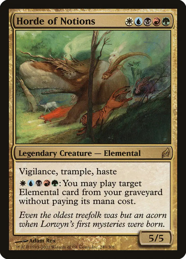 Horde of Notions [Lorwyn] - MTG Single