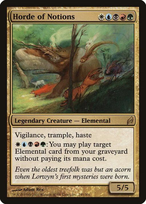 Horde of Notions [Lorwyn] - MTG Single
