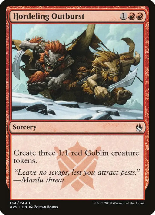 Hordeling Outburst [Masters 25] - MTG Single