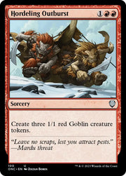 Hordeling Outburst [Phyrexia: All Will Be One Commander] - MTG Single