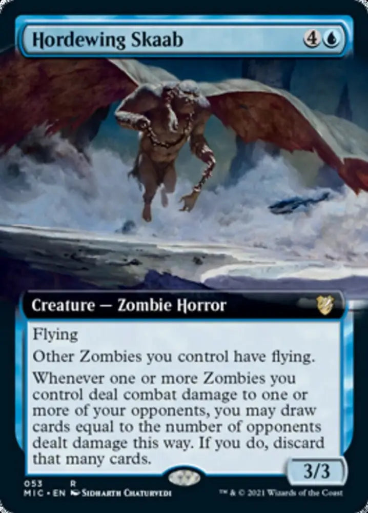 Hordewing Skaab (Extended Art) [Innistrad: Midnight Hunt Commander] - MTG Single