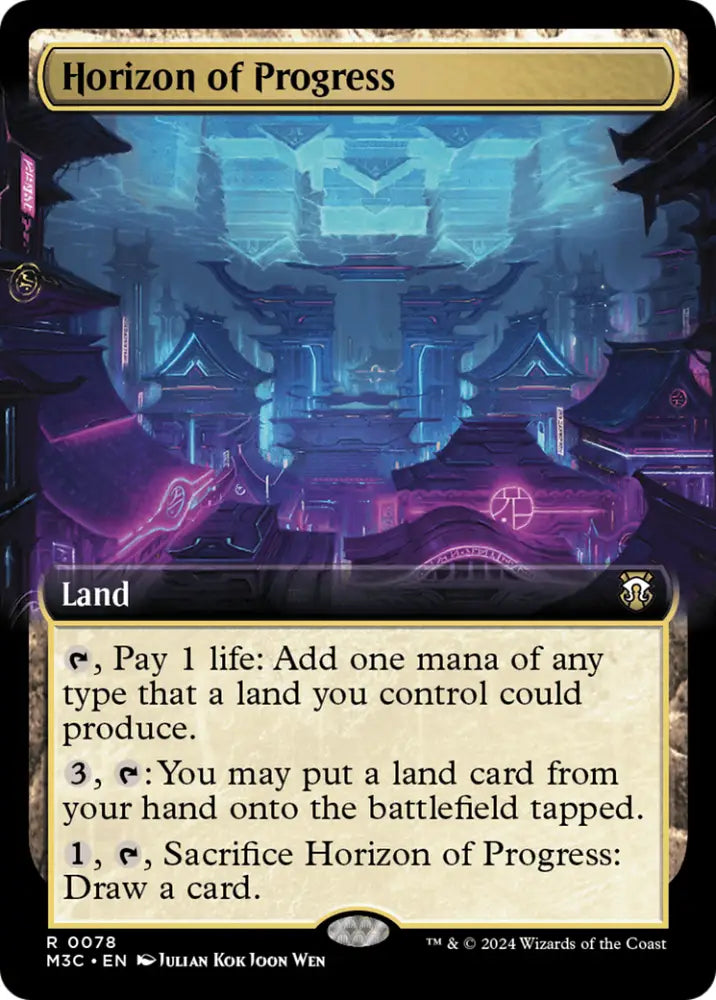 Horizon of Progress (Extended Art) [Modern Horizons 3 Commander] - MTG Single