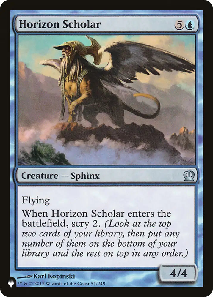 Horizon Scholar [The List] - MTG Single
