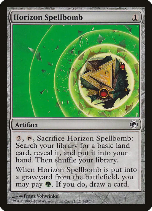 Horizon Spellbomb [Scars of Mirrodin] - MTG Single