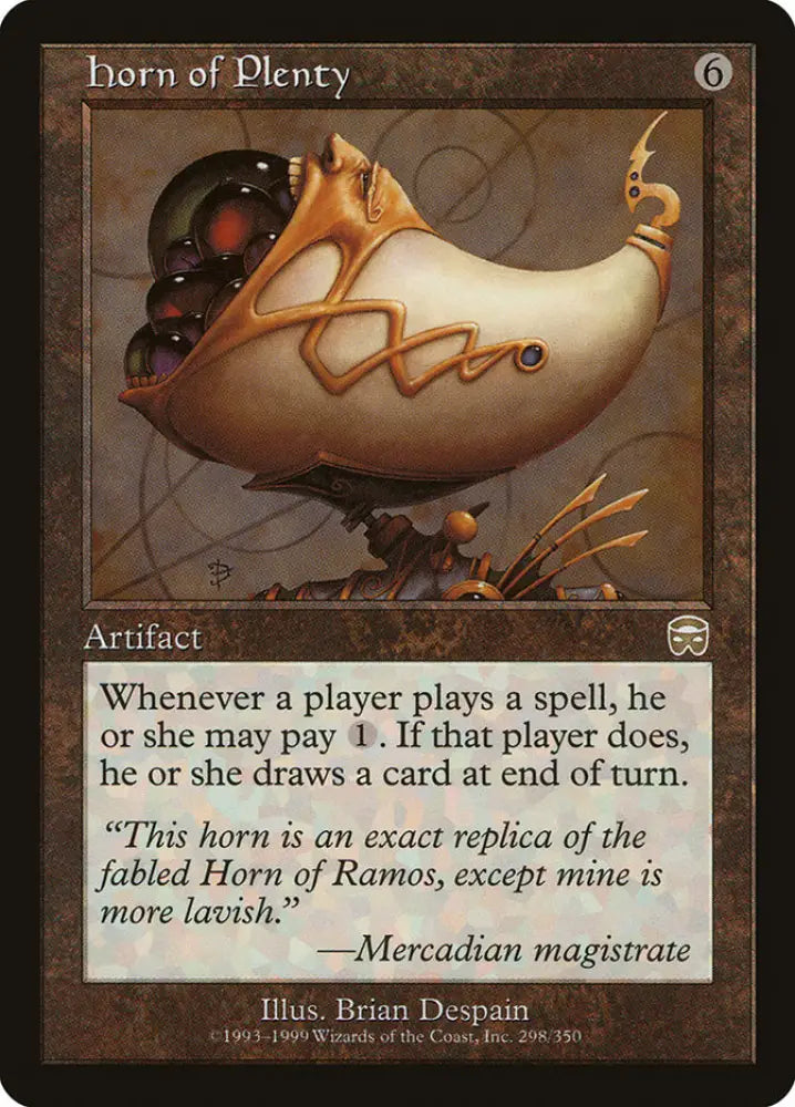 Horn of Plenty [Mercadian Masques] - MTG Single