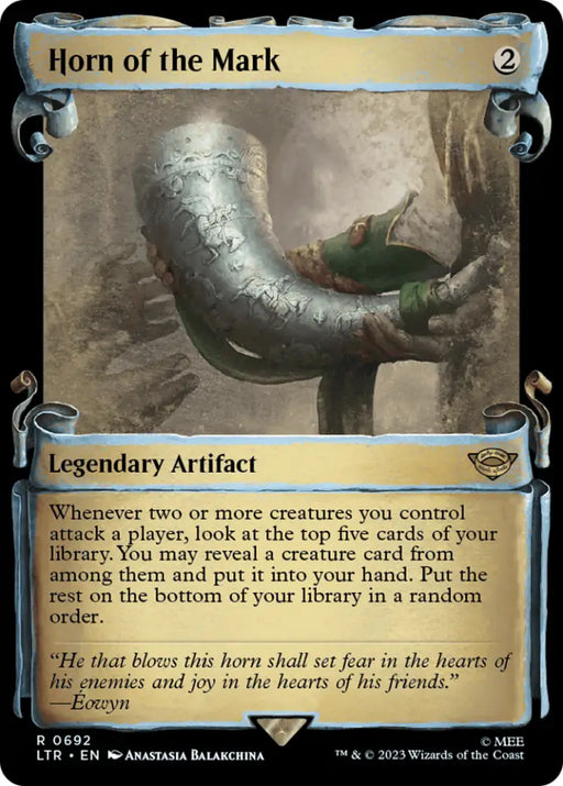 Horn of the Mark [The Lord of the Rings: Tales of Middle-Earth Showcase Scrolls] - MTG Single