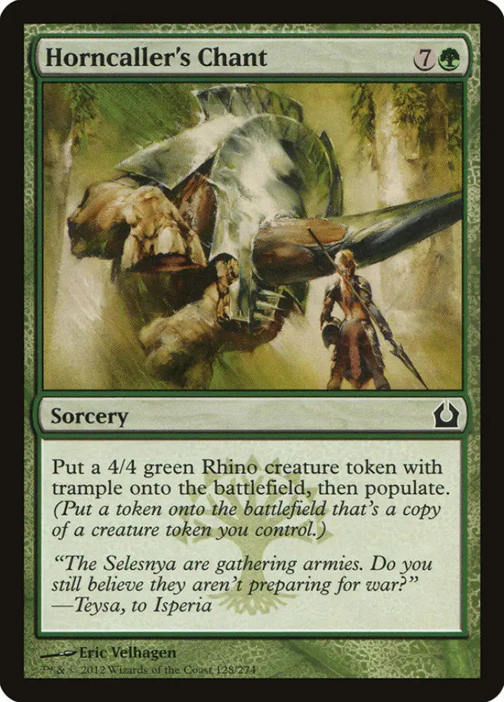 Horncaller’s Chant [Return to Ravnica] - MTG Single