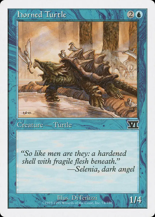 Horned Turtle [Classic Sixth Edition] - MTG Single