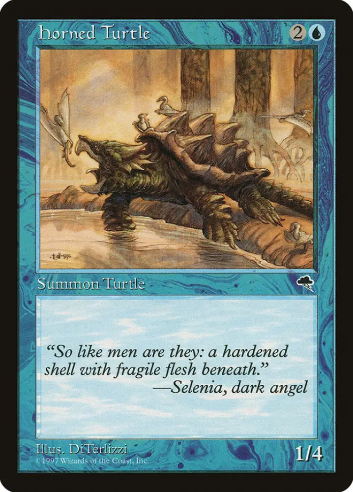 Horned Turtle [Tempest] - MTG Single