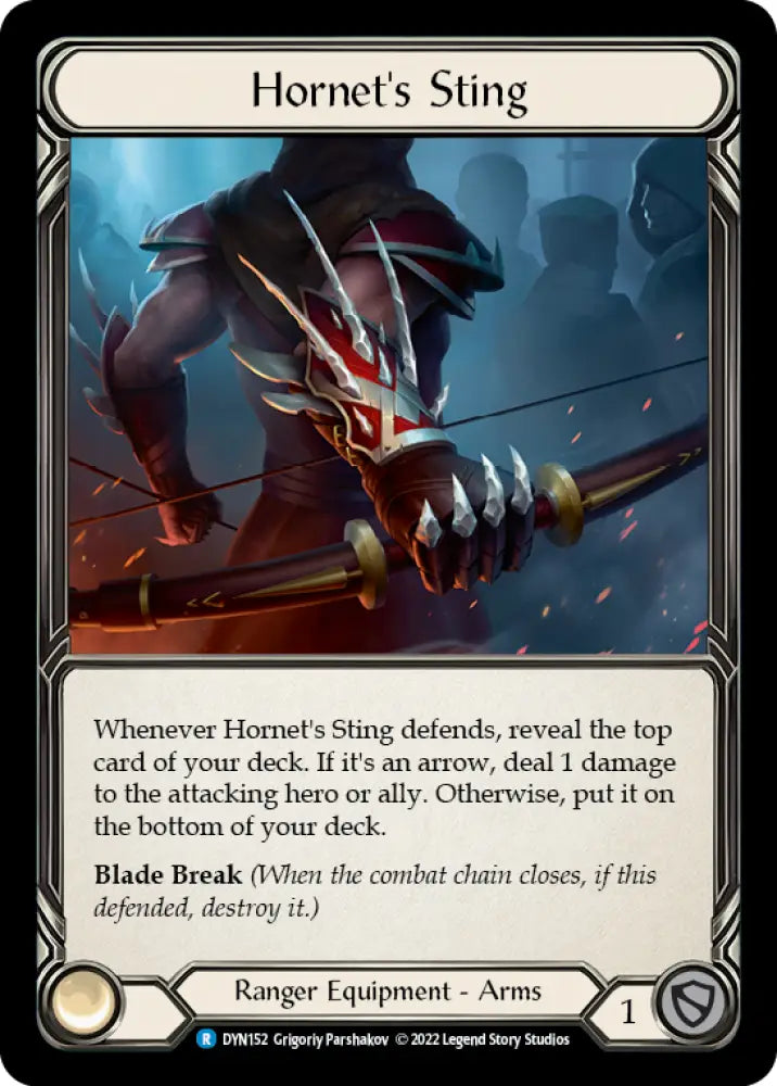 Hornet’s Sting [Dynasty] Rainbow Foil - Flesh And Blood Single