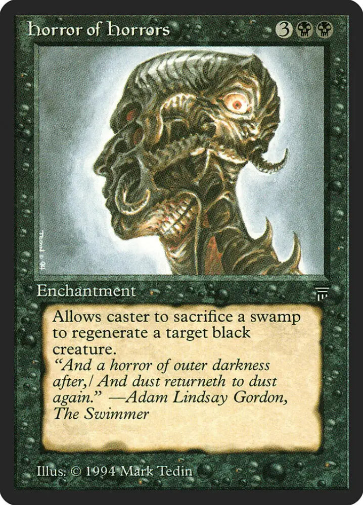 Horror of Horrors [Legends] - MTG Single