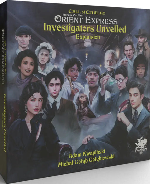 Horror on the Orient Express: Investigators Unveiled Expansion (EN) (ETA October) - Board Games