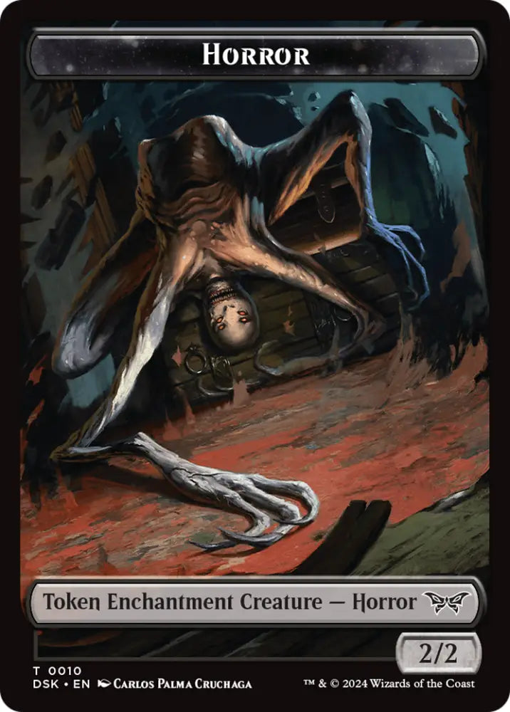 Horror Token [Duskmourn: House of Horror Tokens] - MTG Single