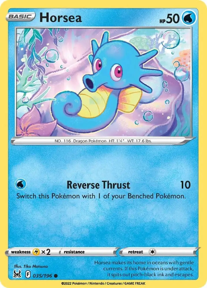 Horsea (035/196) [Sword & Shield: Lost Origin] - Pokemon Single