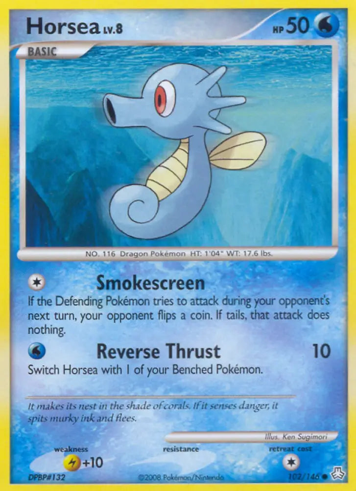 Horsea (102/146) [Diamond & Pearl: Legends Awakened] - Pokemon Single