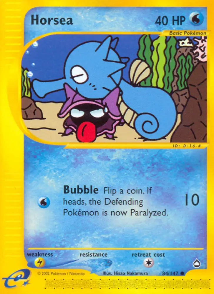 Horsea (84/147) [Aquapolis] - Pokemon Single