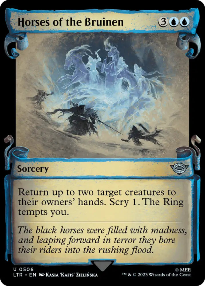 Horses of the Bruinen [The Lord of the Rings: Tales of Middle-Earth Showcase Scrolls] - MTG Single