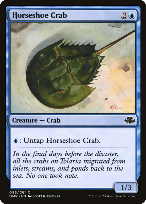 Horseshoe Crab [Dominaria Remastered] - MTG Single