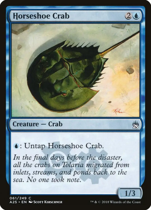 Horseshoe Crab [Masters 25] - MTG Single