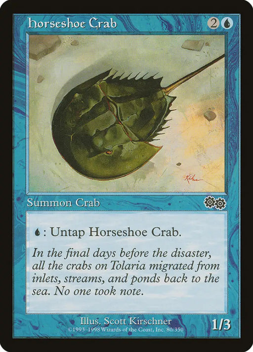 Horseshoe Crab [Urza’s Saga] - MTG Single