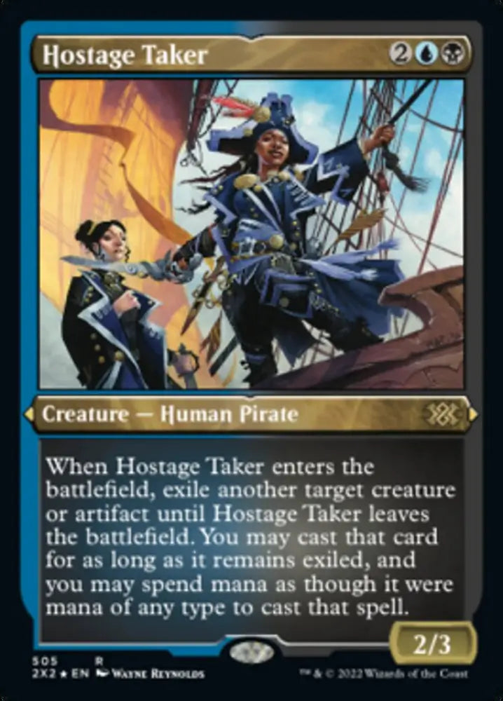 Hostage Taker (Foil Etched) [Double Masters 2022] - MTG Single