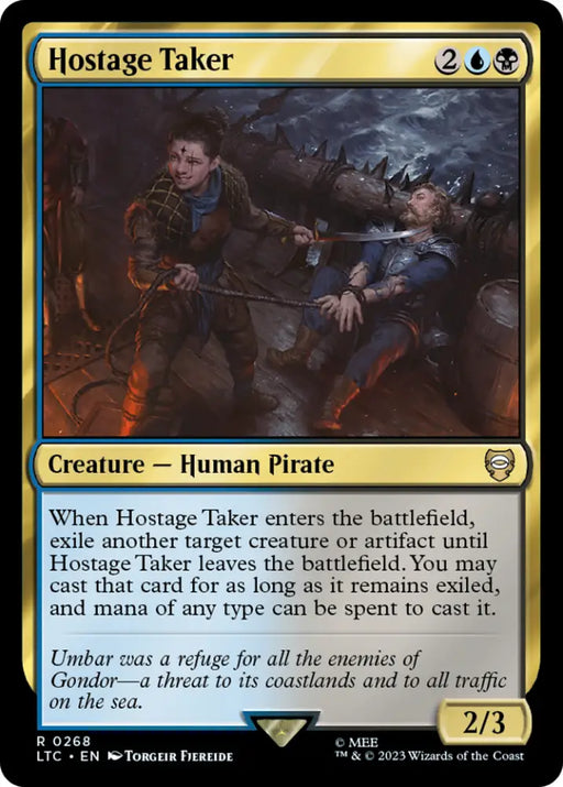 Hostage Taker [The Lord of the Rings: Tales of Middle-Earth Commander] - MTG Single