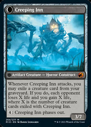 Hostile Hostel // Creeping Inn [Innistrad: Midnight Hunt] - MTG Single