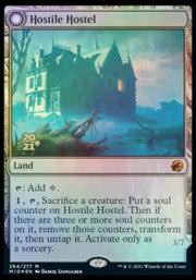 Hostile Hostel // Creeping Inn [Innistrad: Midnight Hunt Prerelease Promos] - MTG Single