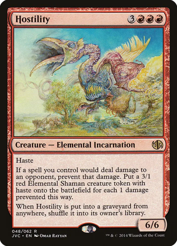 Hostility [Duel Decks Anthology] - MTG Single