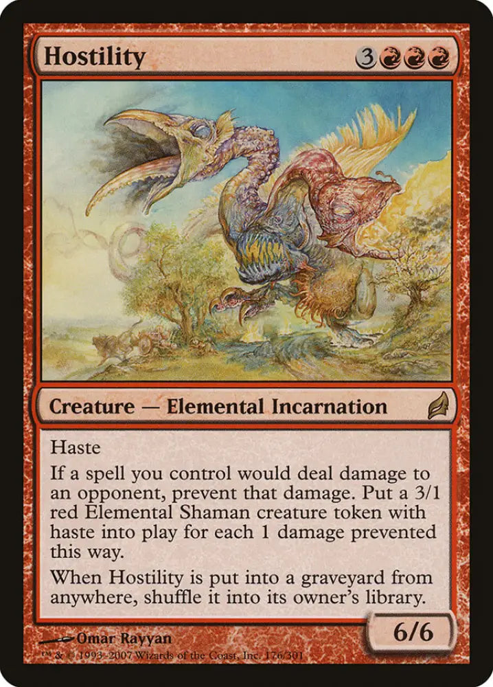 Hostility [Lorwyn] - MTG Single
