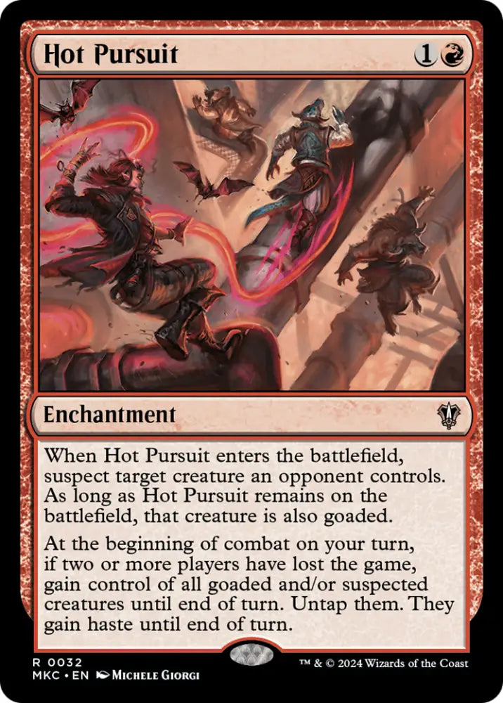 Hot Pursuit [Murders at Karlov Manor Commander] - MTG Single