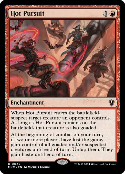 Hot Pursuit [Murders at Karlov Manor Commander] - MTG Single