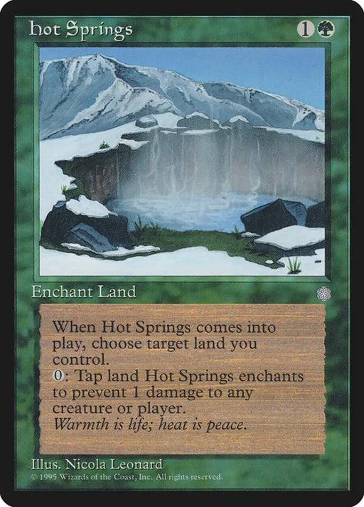Hot Springs [Ice Age] - MTG Single