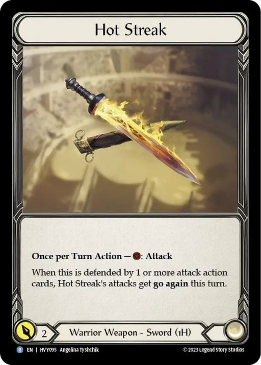 Hot Streak [Heavy Hitters] Cold Foil - Flesh And Blood Single