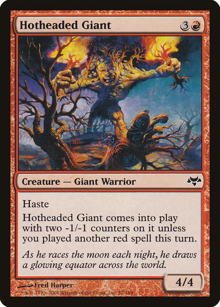 Hotheaded Giant [Eventide] - MTG Single