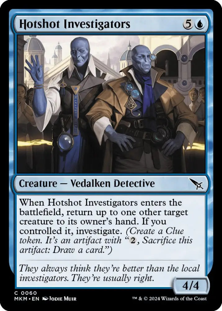 Hotshot Investigators [Murders at Karlov Manor] - MTG Single
