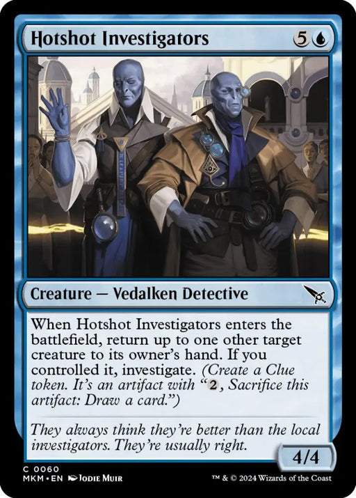Hotshot Investigators [Murders at Karlov Manor] - MTG Single