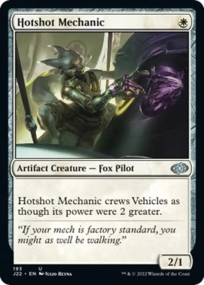 Hotshot Mechanic [Jumpstart 2022] - MTG Single