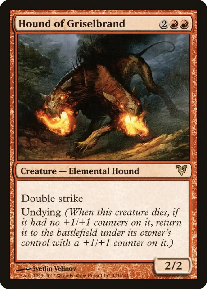 Hound of Griselbrand [Avacyn Restored] - MTG Single