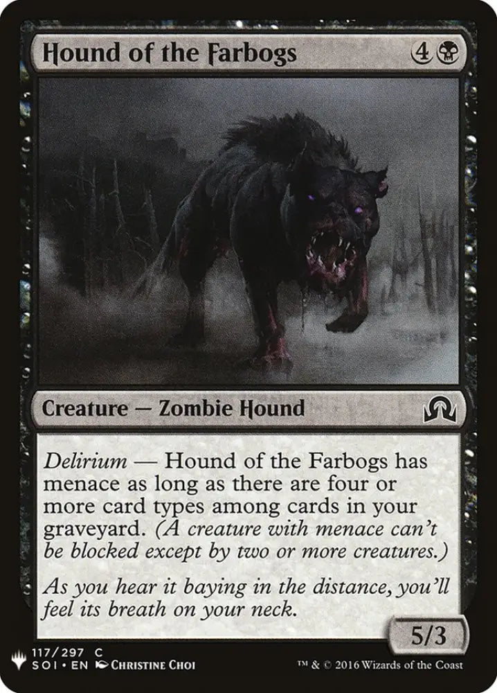 Hound of the Farbogs [Mystery Booster] - MTG Single