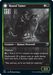 Hound Tamer // Untamed Pup [Innistrad: Double Feature] - MTG Single