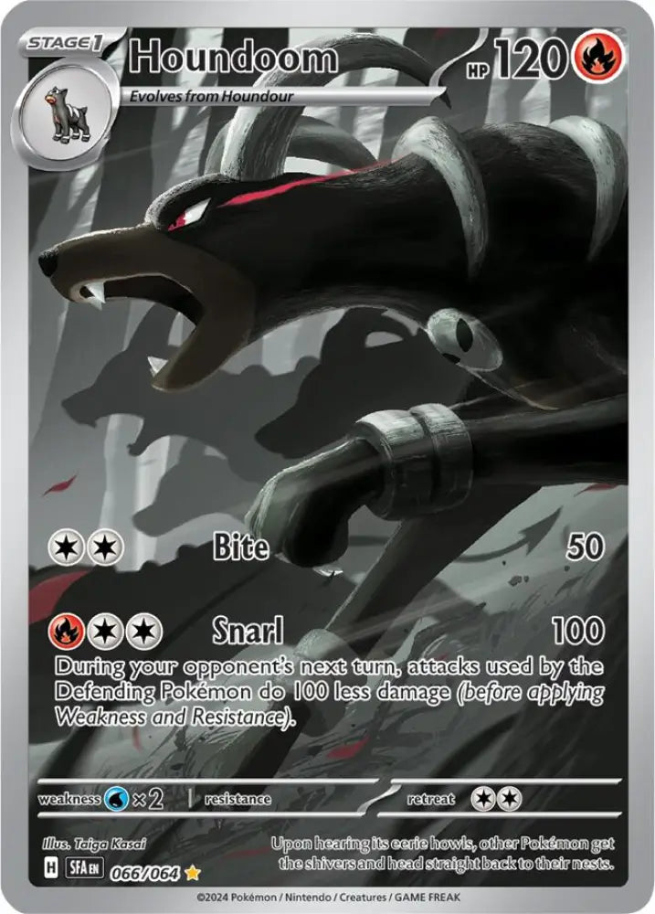 Houndoom (066/064) [Scarlet & Violet: Shrouded Fable] - Pokemon Single