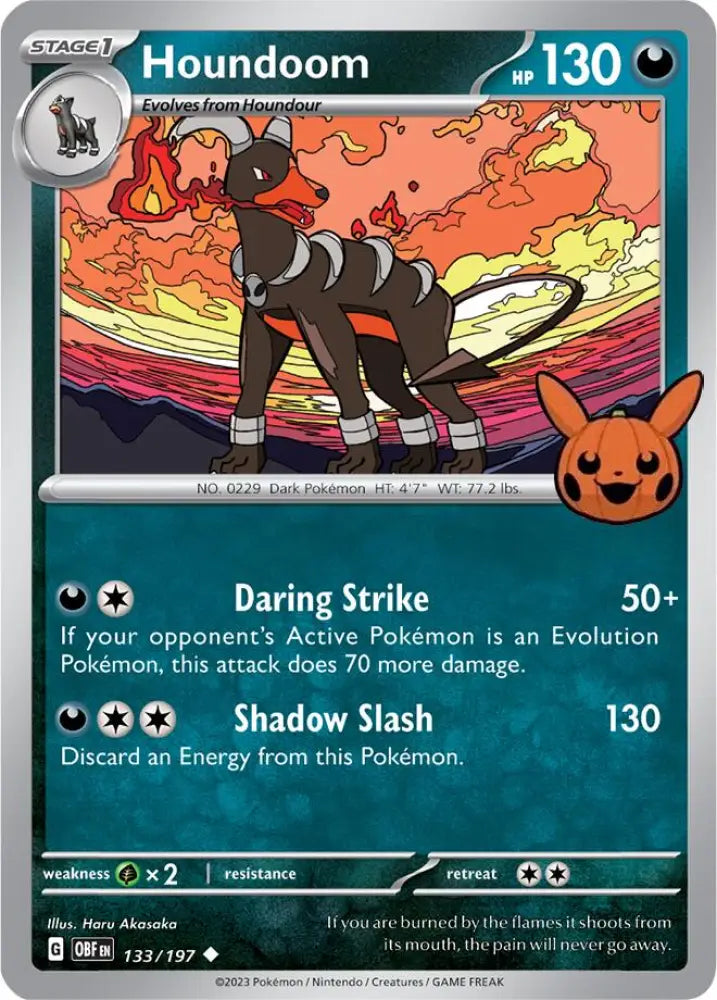 Houndoom (133/197) [Trick or Trade 2024] - Pokemon Single