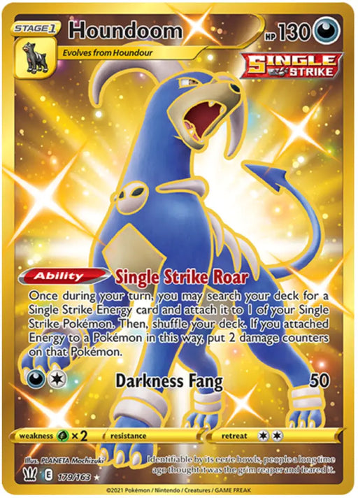Houndoom (179/163) [Sword & Shield: Battle Styles] - Pokemon Single