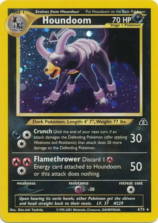 Houndoom (4/75) [Neo Discovery Unlimited] - Pokemon Single