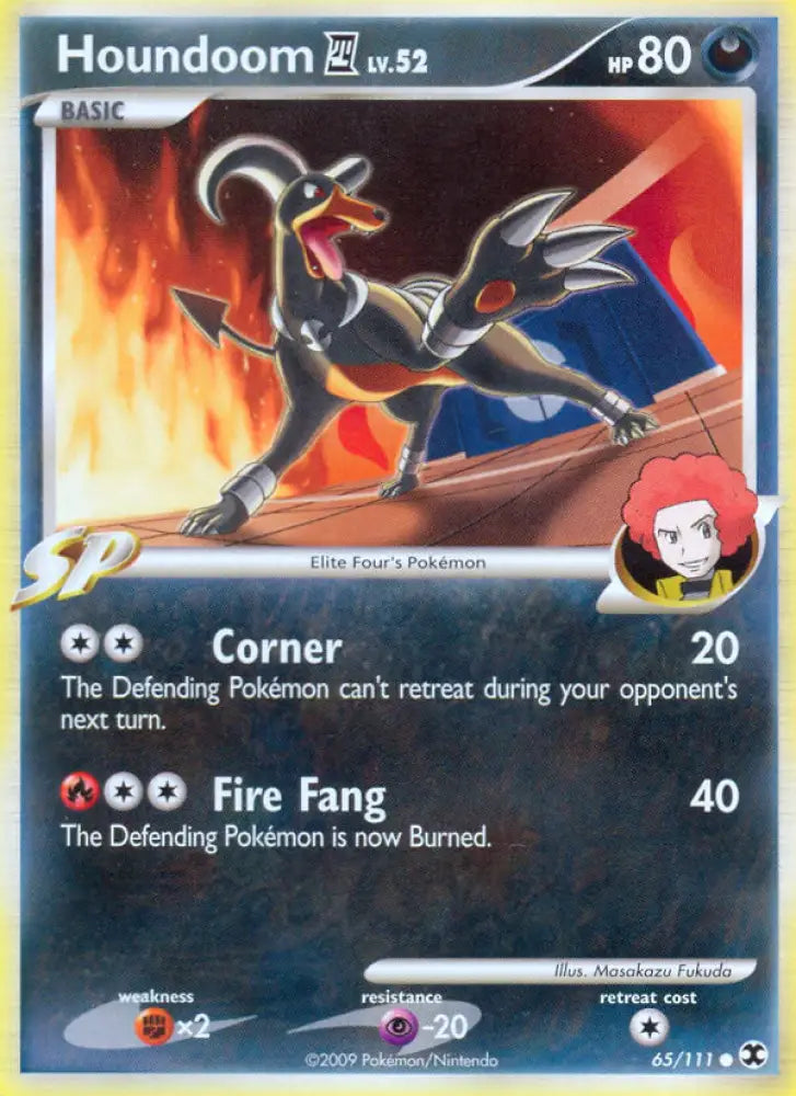 Houndoom (65/111) [Platinum: Rising Rivals] - Pokemon Single