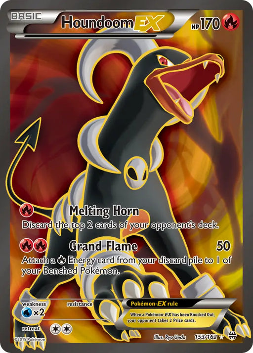 Houndoom EX (153/162) [XY: BREAKthrough] - Pokemon Single