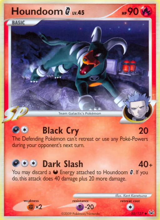 Houndoom G (50/127) [Platinum: Base Set] - Pokemon Single
