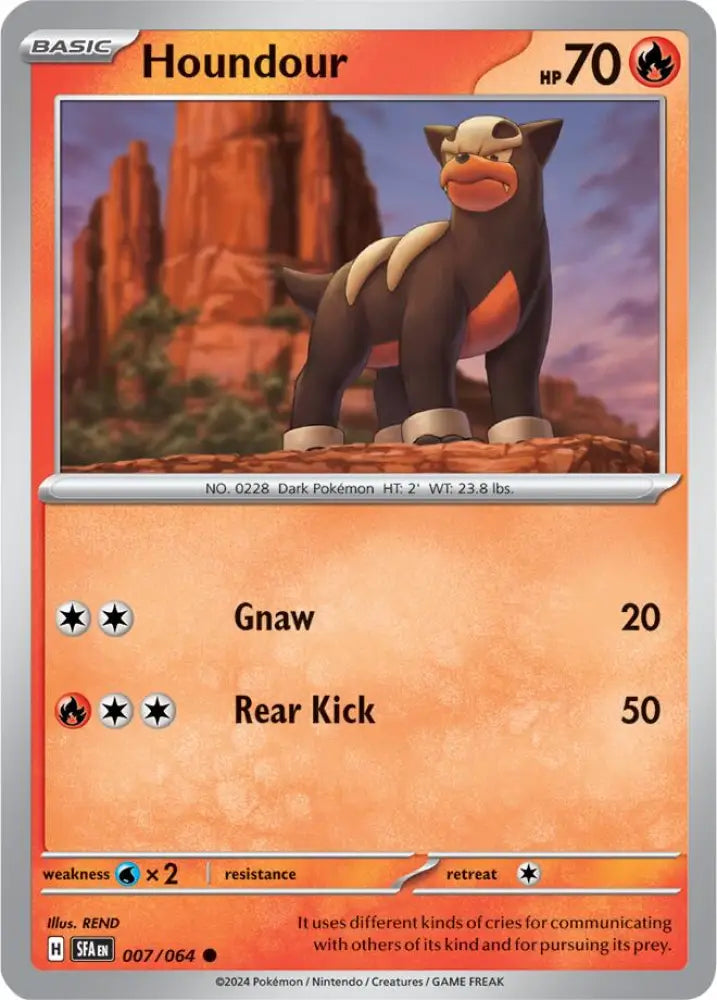 Houndour (007/064) [Scarlet & Violet: Shrouded Fable] - Pokemon Single