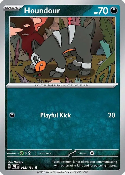 Houndour (062/131) [Scarlet & Violet: Prismatic Evolutions] - Pokemon Single